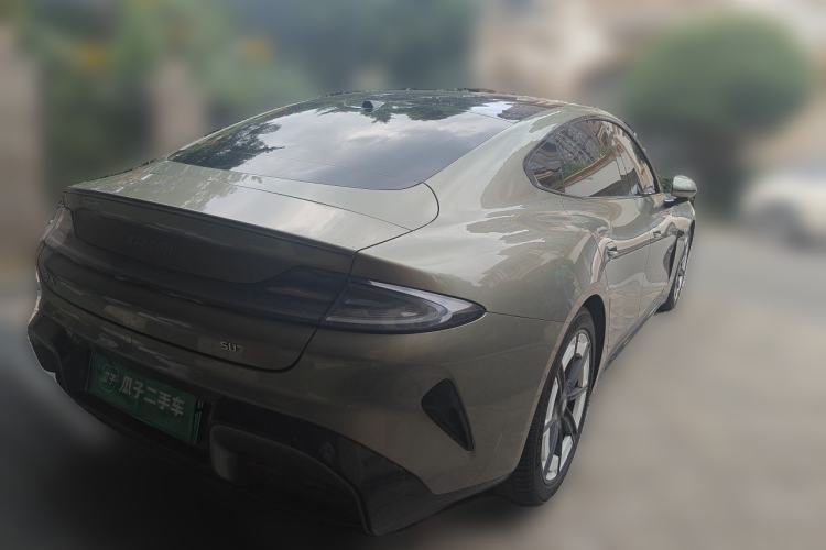 Used Xiaomi Auto SU7 2024 Four-Wheel Drive Ultra-Long Range Advanced Intelligent Driving Max Edition Rear Right 45 Deg