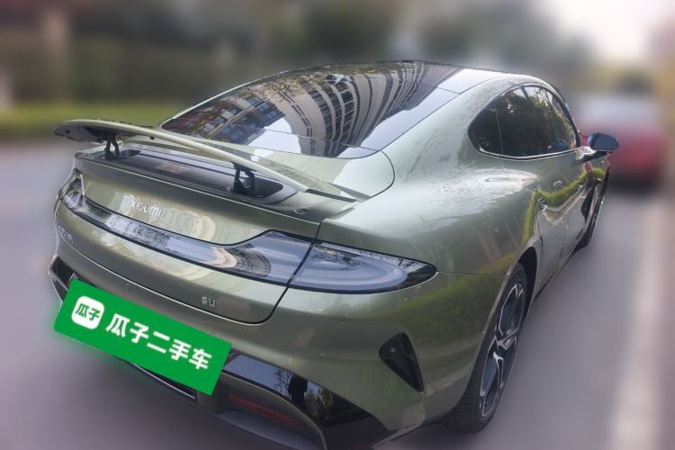 Used Xiaomi Auto SU7 2024 Four-Wheel Drive Ultra-Long Range Advanced Intelligent Driving Max Edition Rear Right 45 Deg