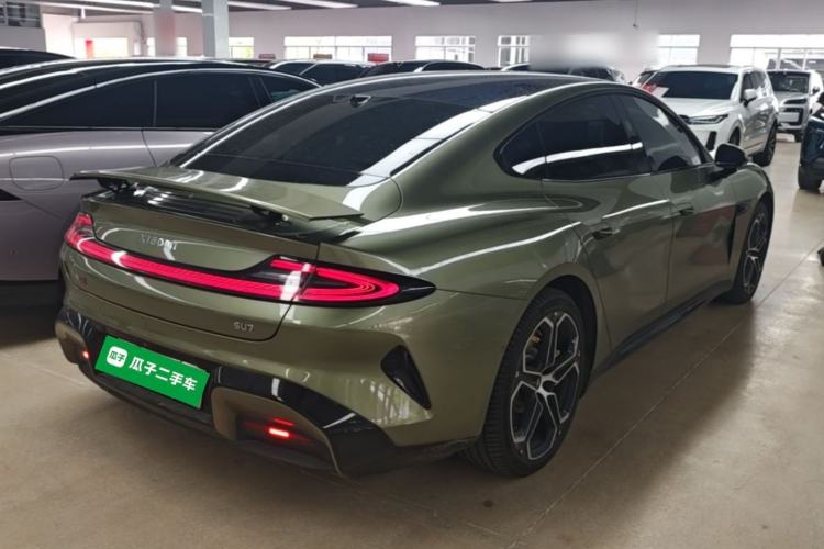 Used Xiaomi Auto SU7 2024 Rear-Drive Long-Range Intelligent Driving Version Rear Right 45 Deg