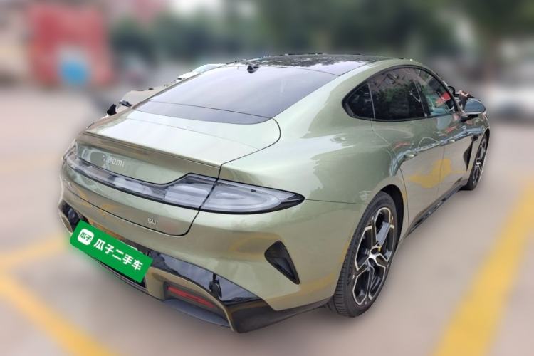 Used Xiaomi Auto SU7 2024 Four-Wheel Drive Ultra-Long Range Advanced Intelligent Driving Max Edition Rear Right 45 Deg