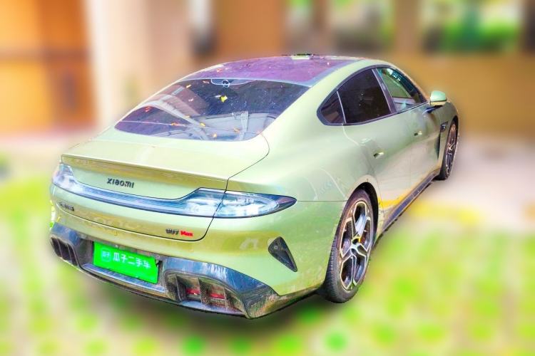 Used Xiaomi Auto SU7 2024 Four-Wheel Drive Ultra-Long Range Advanced Intelligent Driving Max Edition Rear Right 45 Deg