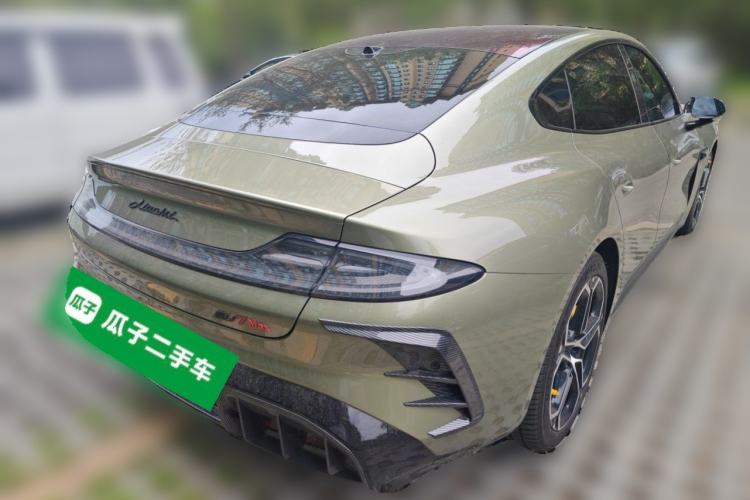 Used Xiaomi Auto SU7 2024 Four-Wheel Drive Ultra-Long Range Advanced Intelligent Driving Max Edition Rear Right 45 Deg