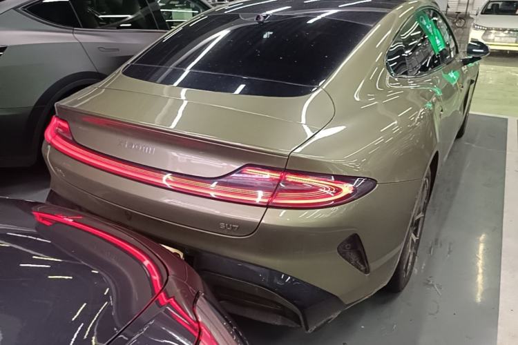 Used Xiaomi Auto SU7 2024 Rear-Drive Ultra-Long Range Advanced Pro-Level Intelligent Driving Version Rear Right 45 Deg
