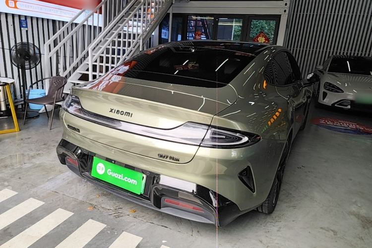 Used Xiaomi Auto SU7 2024 Four-Wheel Drive Ultra-Long Range Advanced Intelligent Driving Max Edition Rear Right 45 Deg