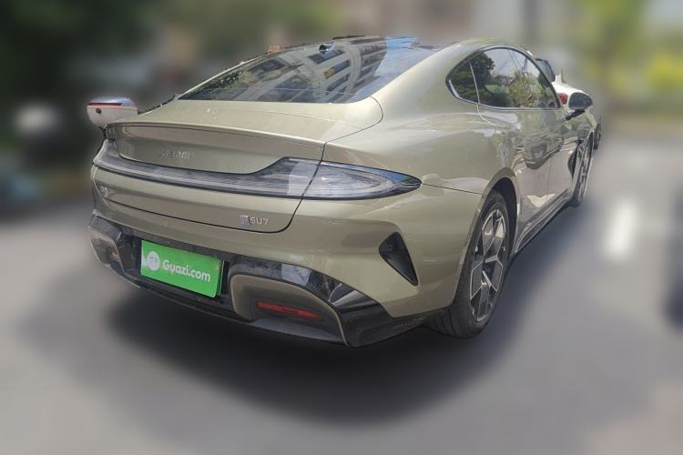 Used Xiaomi Auto SU7 2024 Rear-Drive Long-Range Intelligent Driving Version Rear Right 45 Deg