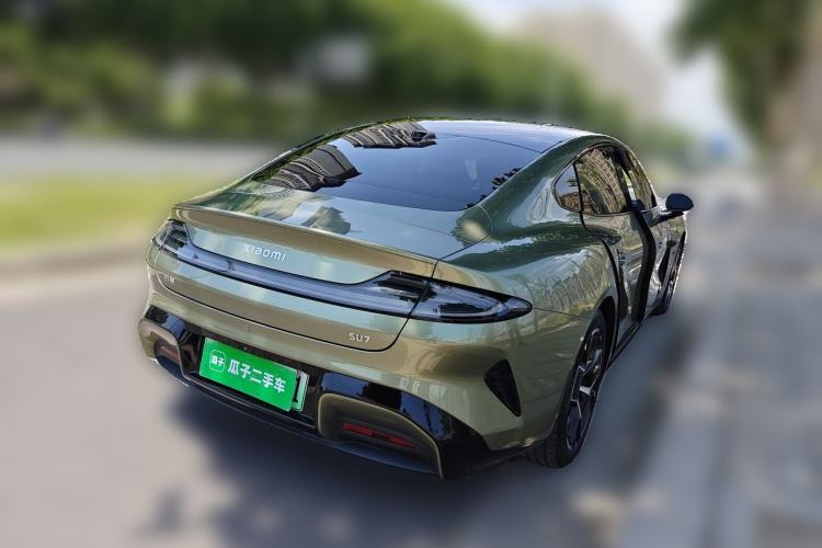 Used Xiaomi Auto SU7 2024 Rear-Drive Ultra-Long Range Advanced Pro-Level Intelligent Driving Version Rear Right 45 Deg