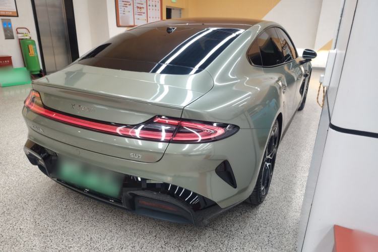 Used Xiaomi Auto SU7 2024 Four-Wheel Drive Ultra-Long Range Advanced Intelligent Driving Max Edition Rear Right 45 Deg