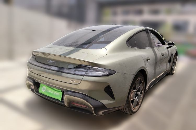 Used Xiaomi Auto SU7 2024 Rear-Drive Long-Range Intelligent Driving Version Rear Right 45 Deg