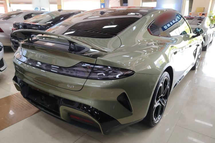 Used Xiaomi Auto SU7 2024 Rear-Drive Ultra-Long Range Advanced Pro-Level Intelligent Driving Version Rear Right 45 Deg