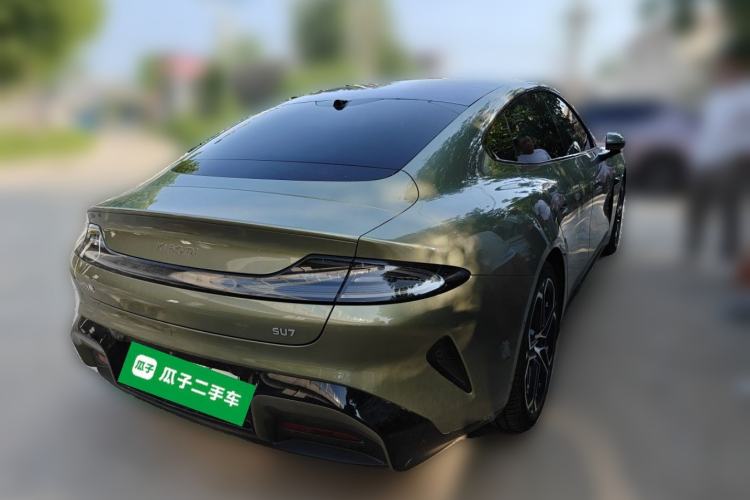 Used Xiaomi Auto SU7 2024 Rear-Drive Long-Range Intelligent Driving Version Rear Right 45 Deg