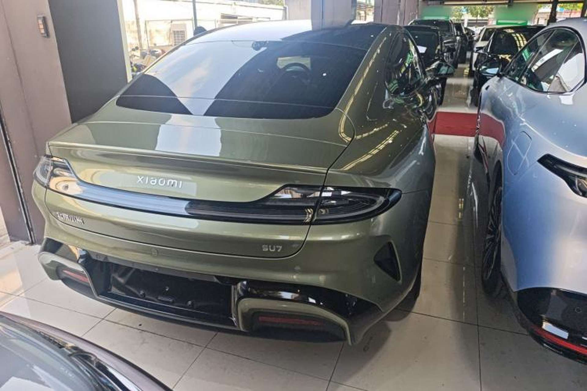 Used Xiaomi Auto SU7 2024 Rear-Drive Long-Range Intelligent Driving Version Rear Right 45 Deg