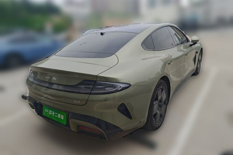 Used Xiaomi Auto SU7 2024 Rear-Drive Ultra-Long Range Advanced Pro-Level Intelligent Driving Version Rear Right 45 Deg