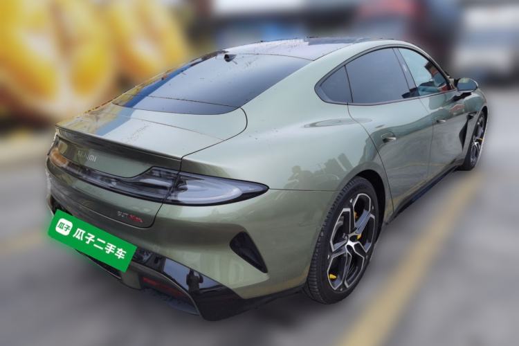 Used Xiaomi Auto SU7 2024 Four-Wheel Drive Ultra-Long Range Advanced Intelligent Driving Max Edition Rear Right 45 Deg