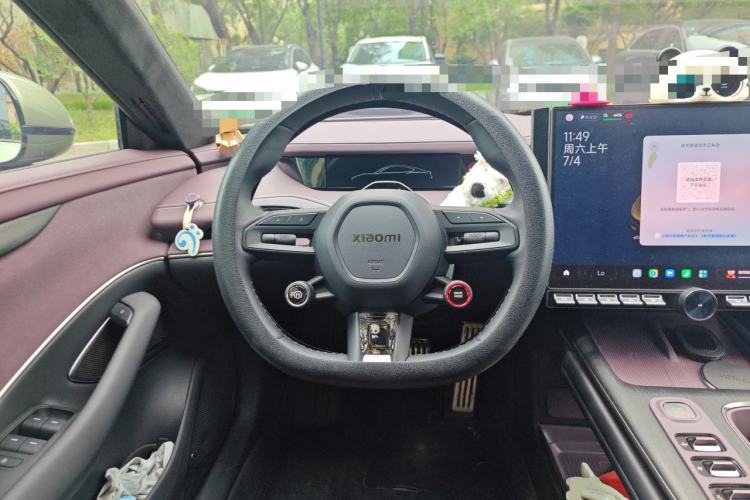 Used Xiaomi Auto SU7 2024 Four-Wheel Drive Ultra-Long Range Advanced Intelligent Driving Max Edition Steering Wheel