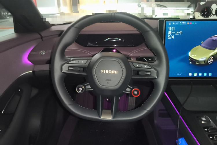 Used Xiaomi Auto SU7 2024 Four-Wheel Drive Ultra-Long Range Advanced Intelligent Driving Max Edition Steering Wheel