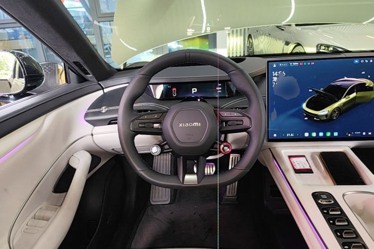 Used Xiaomi Auto SU7 2024 Four-Wheel Drive Ultra-Long Range Advanced Intelligent Driving Max Edition Steering Wheel