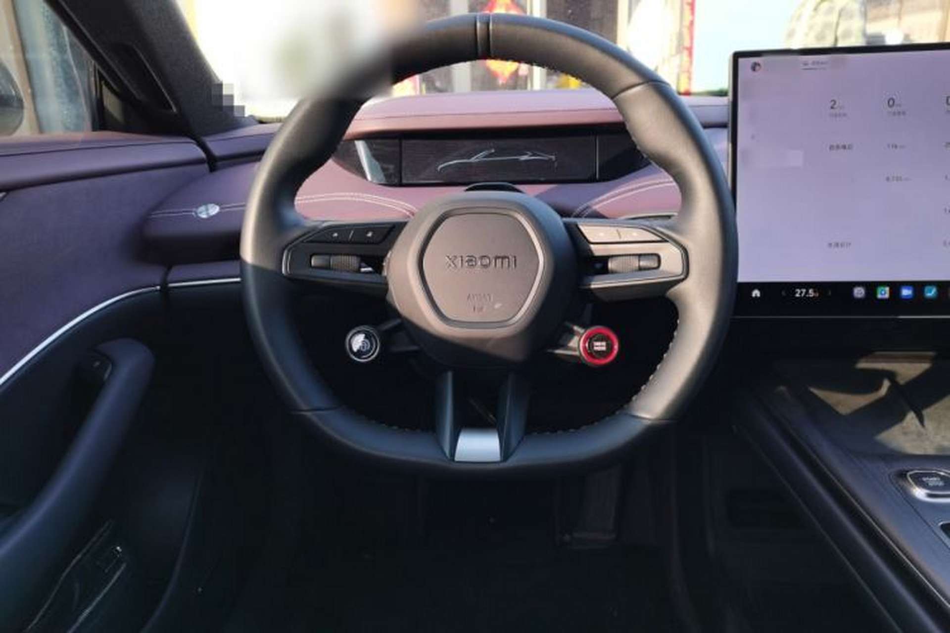Used Xiaomi Auto SU7 2024 Rear-Drive Long-Range Intelligent Driving Version Steering Wheel