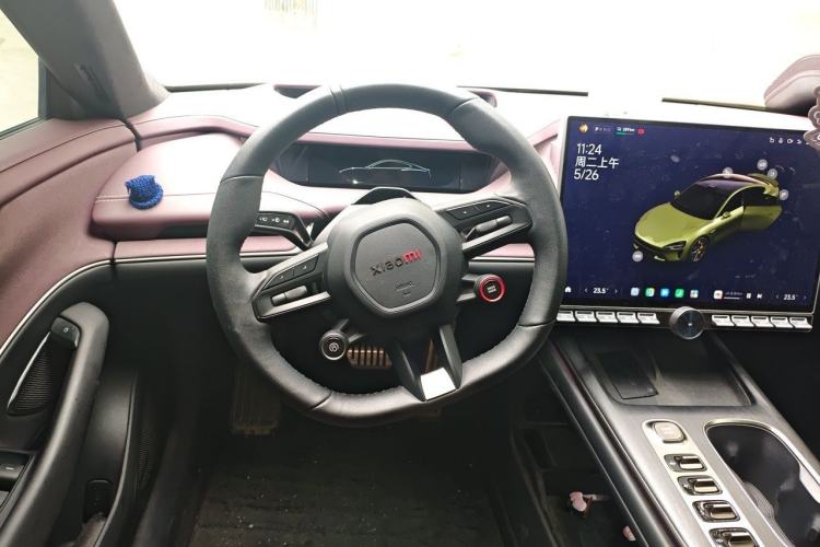 Used Xiaomi Auto SU7 2024 Four-Wheel Drive Ultra-Long Range Advanced Intelligent Driving Max Edition Steering Wheel
