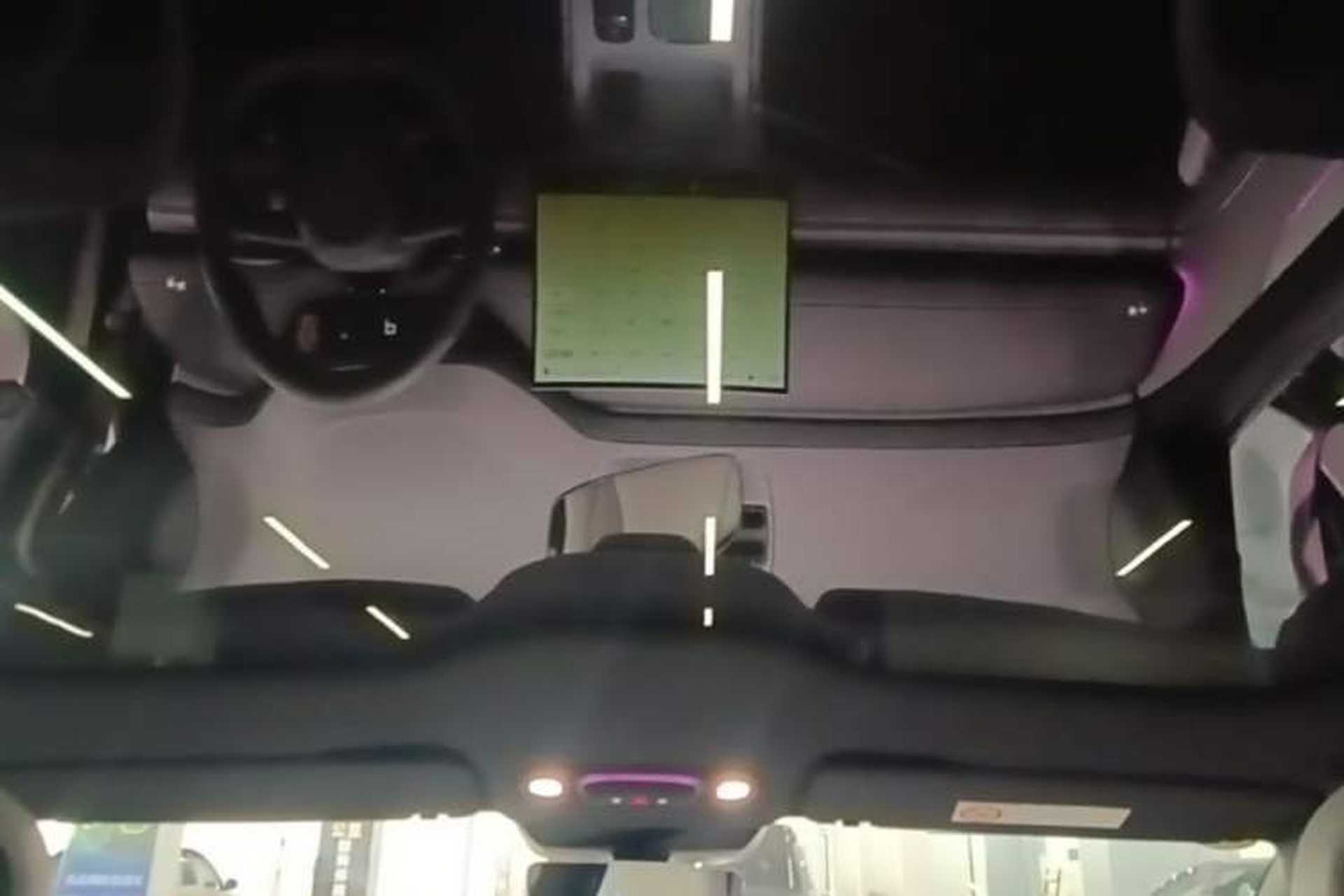 Used Xiaomi Auto SU7 2024 Rear-Drive Long-Range Intelligent Driving Version Headliner