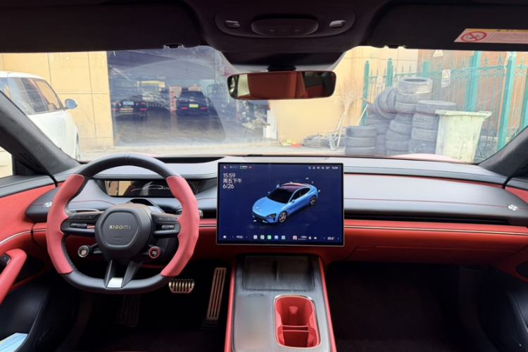 Used Xiaomi Auto SU7 2024 Four-Wheel Drive Ultra-Long Range Advanced Intelligent Driving Max Edition Interior 1