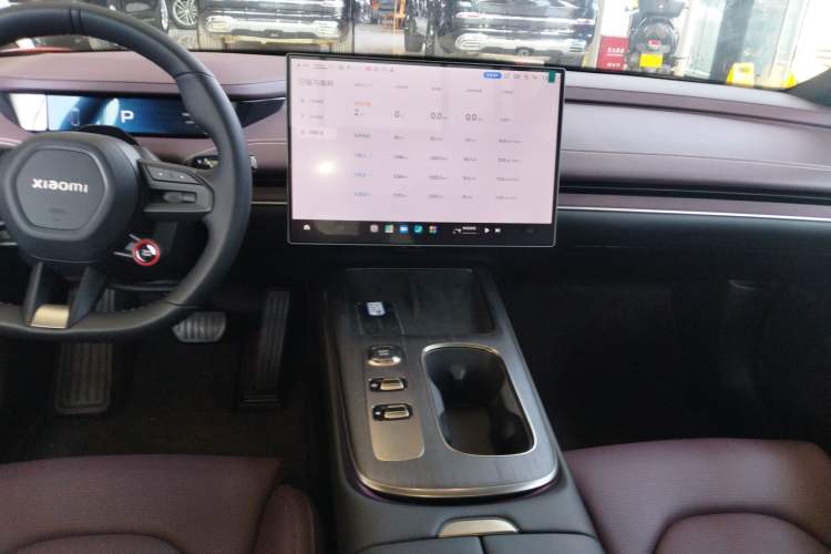 Used Xiaomi Auto SU7 2024 Rear-Drive Ultra-Long Range Advanced Pro-Level Intelligent Driving Version Audio And AC Panel