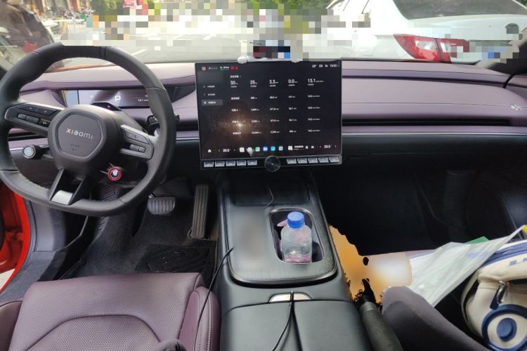 Used Xiaomi Auto SU7 2024 Rear-Drive Ultra-Long Range Advanced Pro-Level Intelligent Driving Version Center Console
