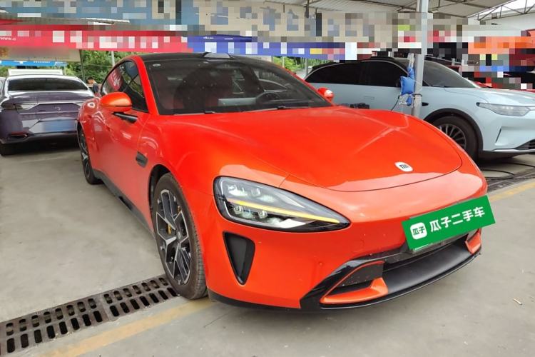 Used Xiaomi Auto SU7 2024 Four-Wheel Drive Ultra-Long Range Advanced Intelligent Driving Max Edition Front Right 45 Deg