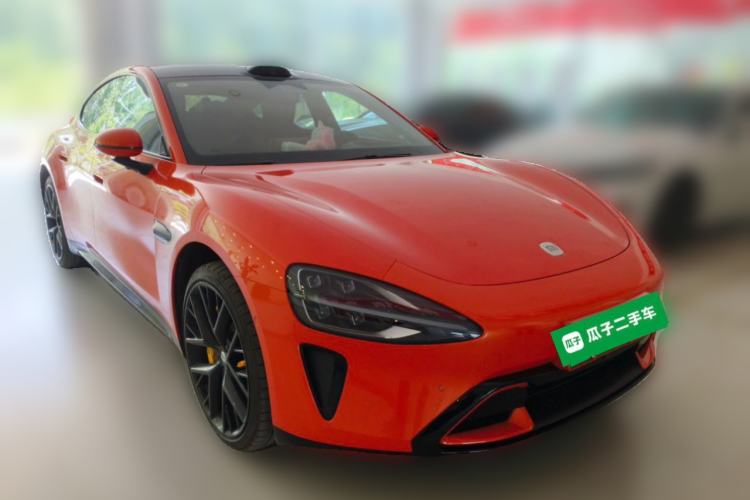 Used Xiaomi Auto SU7 2024 Four-Wheel Drive Ultra-Long Range Advanced Intelligent Driving Max Edition Front Right 45 Deg