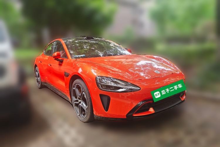 Used Xiaomi Auto SU7 2024 Four-Wheel Drive Ultra-Long Range Advanced Intelligent Driving Max Edition Front Right 45 Deg