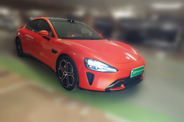 Used Xiaomi Auto SU7 2024 Four-Wheel Drive Ultra-Long Range Advanced Intelligent Driving Max Edition Front Right 45 Deg