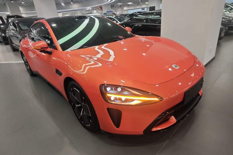 Used Xiaomi Auto SU7 2024 Rear-Drive Ultra-Long Range Advanced Pro-Level Intelligent Driving Version Front Right 45 Deg