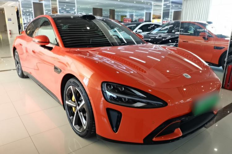 Used Xiaomi Auto SU7 2024 Four-Wheel Drive Ultra-Long Range Advanced Intelligent Driving Max Edition Front Right 45 Deg