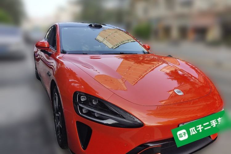 Used Xiaomi Auto SU7 2024 Rear-Drive Ultra-Long Range Advanced Pro-Level Intelligent Driving Version Front Right 45 Deg