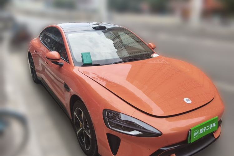 Used Xiaomi Auto SU7 2024 Four-Wheel Drive Ultra-Long Range Advanced Intelligent Driving Max Edition Front Right 45 Deg
