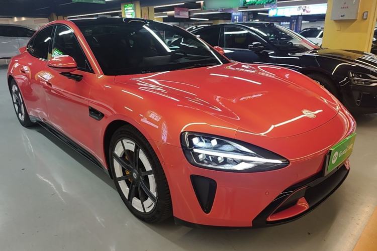 Used Xiaomi Auto SU7 2024 Four-Wheel Drive Ultra-Long Range Advanced Intelligent Driving Max Edition Front Right 45 Deg