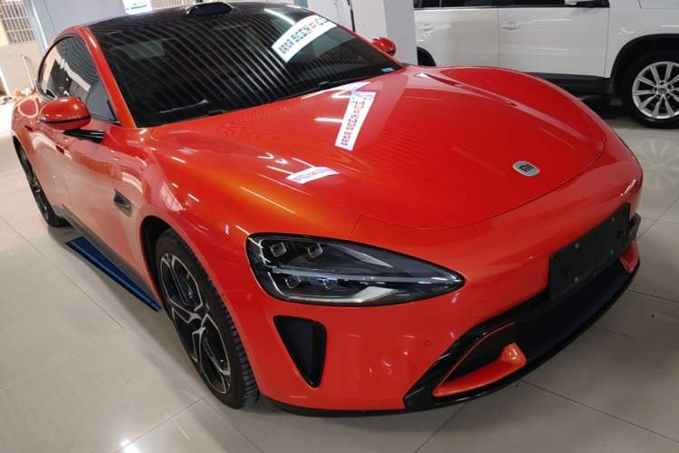 Used Xiaomi Auto SU7 2024 Rear-Drive Ultra-Long Range Advanced Pro-Level Intelligent Driving Version Front Right 45 Deg