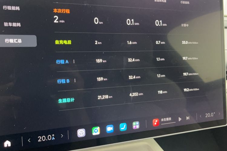 Used Xiaomi Auto SU7 2024 Four-Wheel Drive Ultra-Long Range Advanced Intelligent Driving Max Edition Odometer Close Up