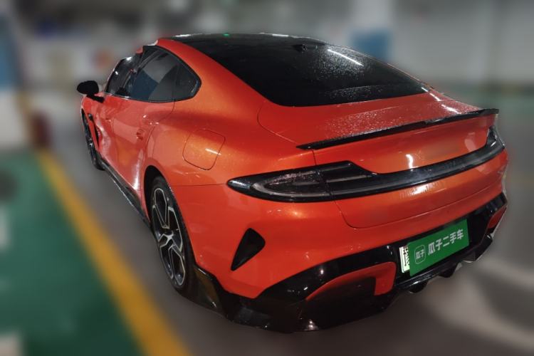 Used Xiaomi Auto SU7 2024 Rear-Drive Long-Range Intelligent Driving Version Rear Left 45 Deg