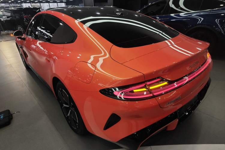 Used Xiaomi Auto SU7 2024 Rear-Drive Ultra-Long Range Advanced Pro-Level Intelligent Driving Version Rear Left 45 Deg