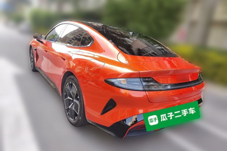 Used Xiaomi Auto SU7 2024 Rear-Drive Ultra-Long Range Advanced Pro-Level Intelligent Driving Version Rear Left 45 Deg