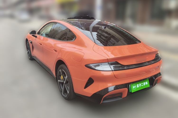 Used Xiaomi Auto SU7 2024 Four-Wheel Drive Ultra-Long Range Advanced Intelligent Driving Max Edition Rear Left 45 Deg