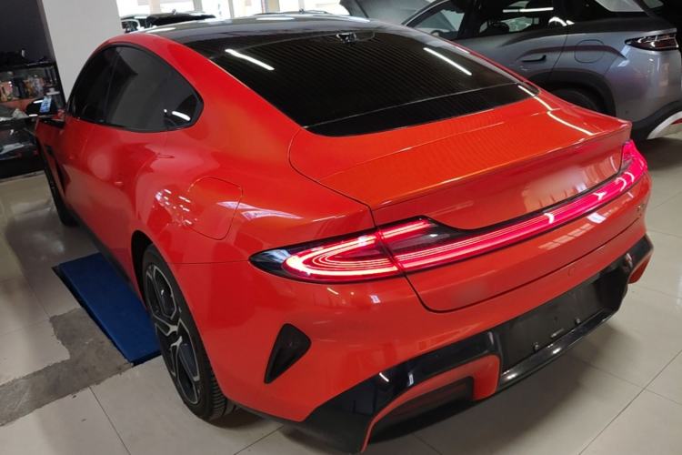 Used Xiaomi Auto SU7 2024 Rear-Drive Ultra-Long Range Advanced Pro-Level Intelligent Driving Version Rear Left 45 Deg