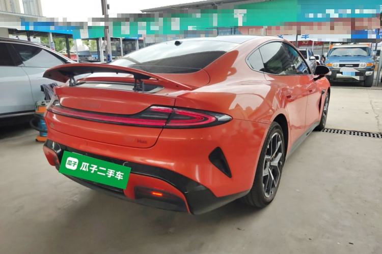 Used Xiaomi Auto SU7 2024 Four-Wheel Drive Ultra-Long Range Advanced Intelligent Driving Max Edition Rear Right 45 Deg