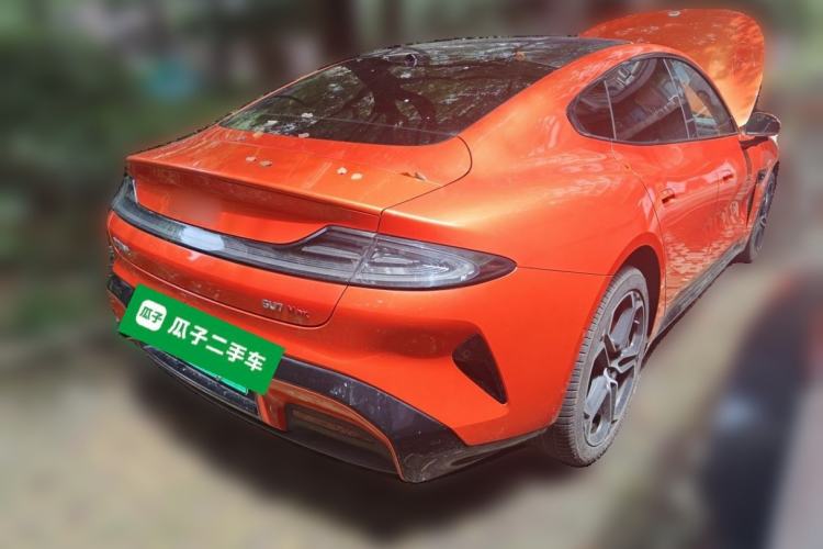 Used Xiaomi Auto SU7 2024 Four-Wheel Drive Ultra-Long Range Advanced Intelligent Driving Max Edition Rear Right 45 Deg