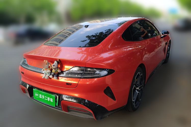 Used Xiaomi Auto SU7 2024 Rear-Drive Ultra-Long Range Advanced Pro-Level Intelligent Driving Version Rear Right 45 Deg