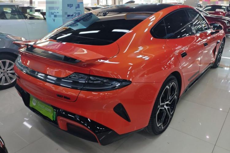 Used Xiaomi Auto SU7 2024 Four-Wheel Drive Ultra-Long Range Advanced Intelligent Driving Max Edition Rear Right 45 Deg