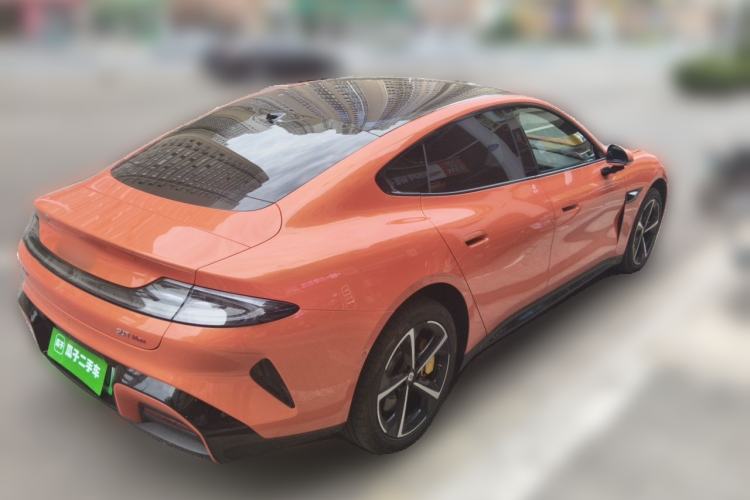 Used Xiaomi Auto SU7 2024 Four-Wheel Drive Ultra-Long Range Advanced Intelligent Driving Max Edition Rear Right 45 Deg