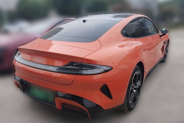 Used Xiaomi Auto SU7 2024 Rear-Drive Ultra-Long Range Advanced Pro-Level Intelligent Driving Version Rear Right 45 Deg