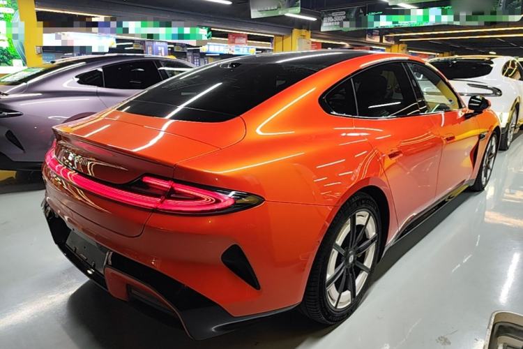Used Xiaomi Auto SU7 2024 Four-Wheel Drive Ultra-Long Range Advanced Intelligent Driving Max Edition Rear Right 45 Deg