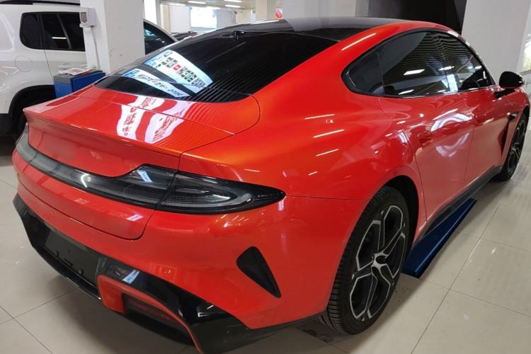 Used Xiaomi Auto SU7 2024 Rear-Drive Ultra-Long Range Advanced Pro-Level Intelligent Driving Version Rear Right 45 Deg